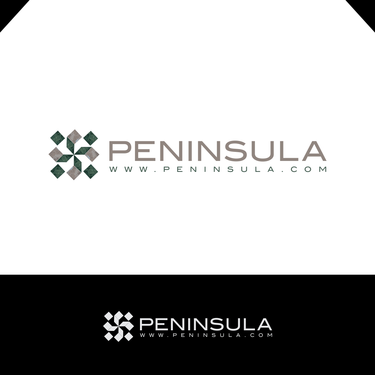 Logo Design by e-graphics for Peninsula asphalt and concrete  | Design #15880269