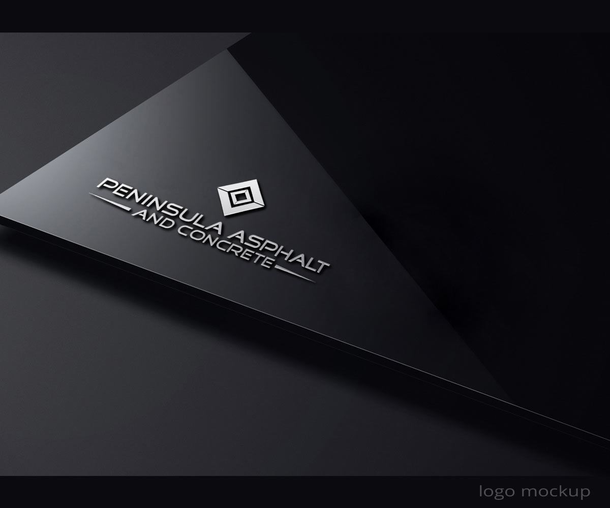Logo Design by zebronicgraphic for Peninsula asphalt and concrete  | Design #15880554