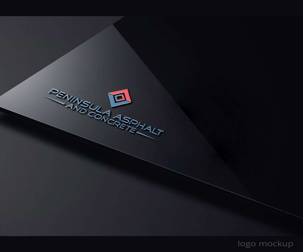 Logo Design by zebronicgraphic for Peninsula asphalt and concrete  | Design #15880556