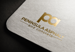 Logo-Design von Onetouch110 für Peninsula asphalt and concrete  | Design: #15891418