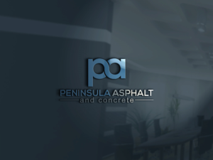 Logo-Design von Onetouch110 für Peninsula asphalt and concrete  | Design: #15891419