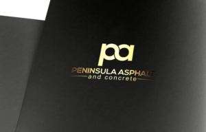 Logo-Design von Onetouch110 für Peninsula asphalt and concrete  | Design: #15891420