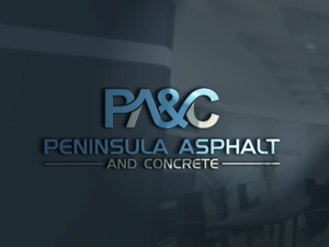 Logo Design by RHD for Peninsula asphalt and concrete  | Design: #15885276
