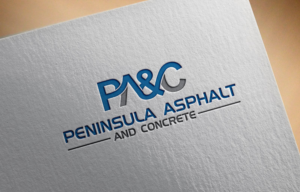 Logo Design by RHD for Peninsula asphalt and concrete  | Design: #15885277