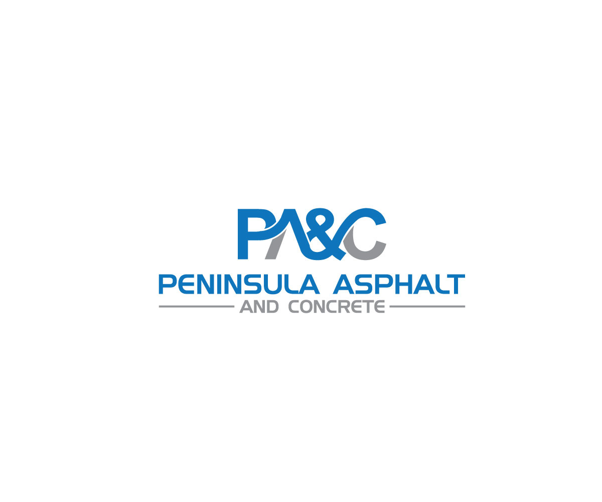 Logo Design by RHD for Peninsula asphalt and concrete  | Design #15885278