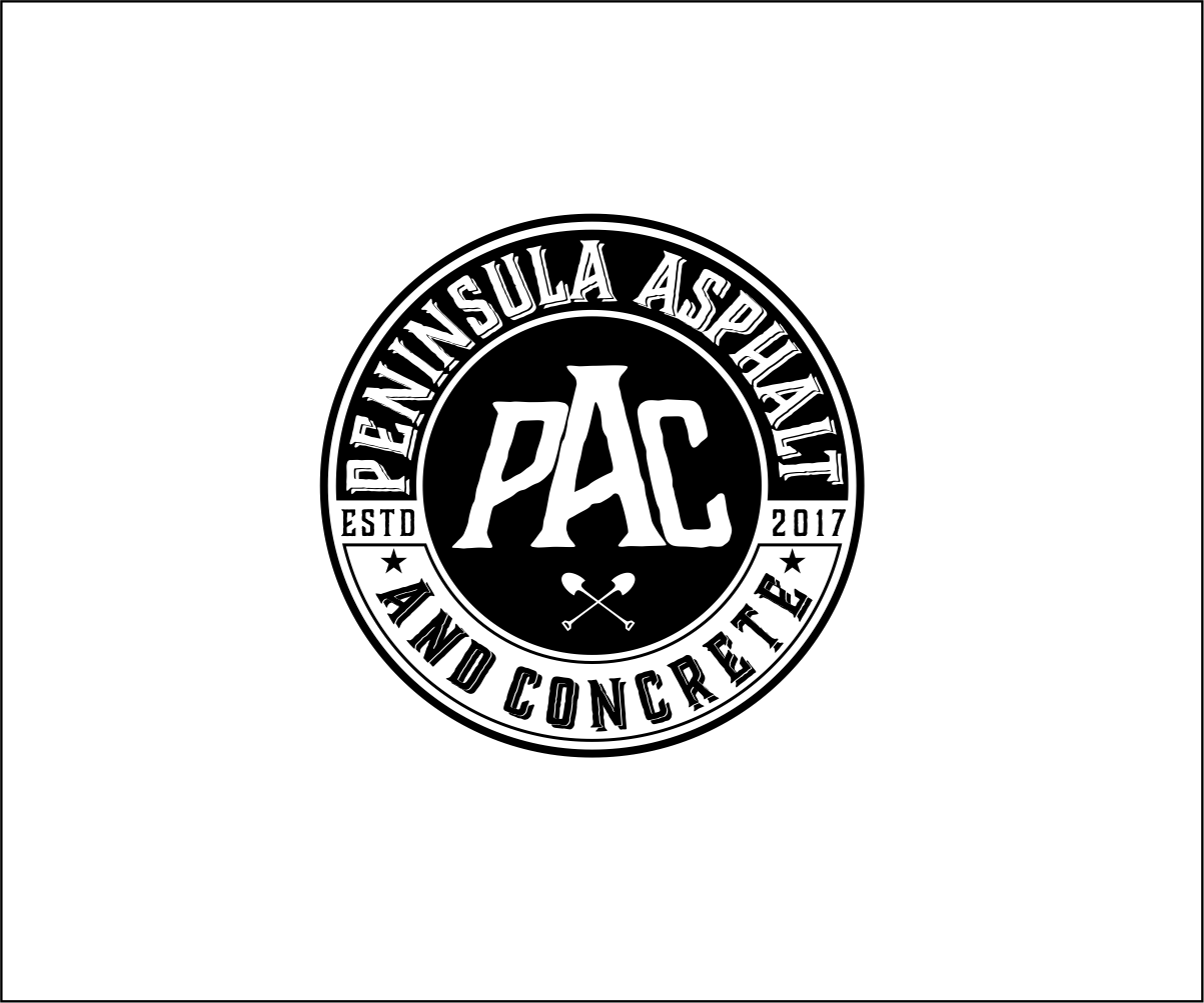 Logo-Design von korowelang für Peninsula asphalt and concrete  | Design #15883959