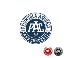 Logo-Design von korowelang für Peninsula asphalt and concrete  | Design: #15985010