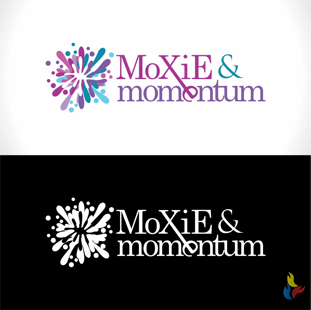 Logo Design by Kreative Fingers for Moxie & Momentum | Design: #15925834