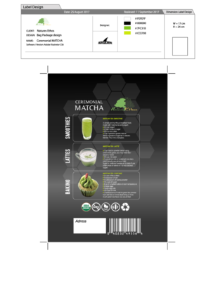 Diseño de Etiqueta por Shark1 para Raw Rising | Diseño: #16722202