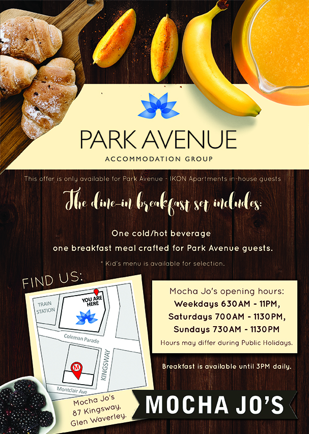 Flyer Design by gooddesign for Park Avenue Accommodation Group | Design #15927262