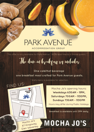 Flyer Design by gooddesign for Park Avenue Accommodation Group | Design: #15927262
