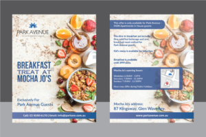Flyer Design by Deziners Zone for Park Avenue Accommodation Group | Design: #15903200