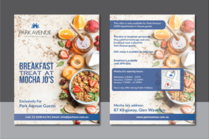 Flyer Design by Deziners Zone for Park Avenue Accommodation Group | Design: #15927885
