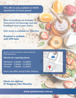 Flyer Design by Deziners Zone for Park Avenue Accommodation Group | Design: #15955231