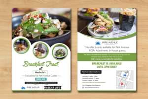 Flyer Design by ecorokerz for Park Avenue Accommodation Group | Design #15899422