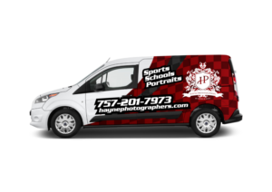 Vehicle graphic for a Photography company | Diseño Gráfico por Sergio Coelho