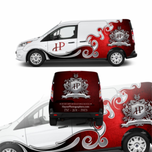 Vehicle graphic for a Photography company