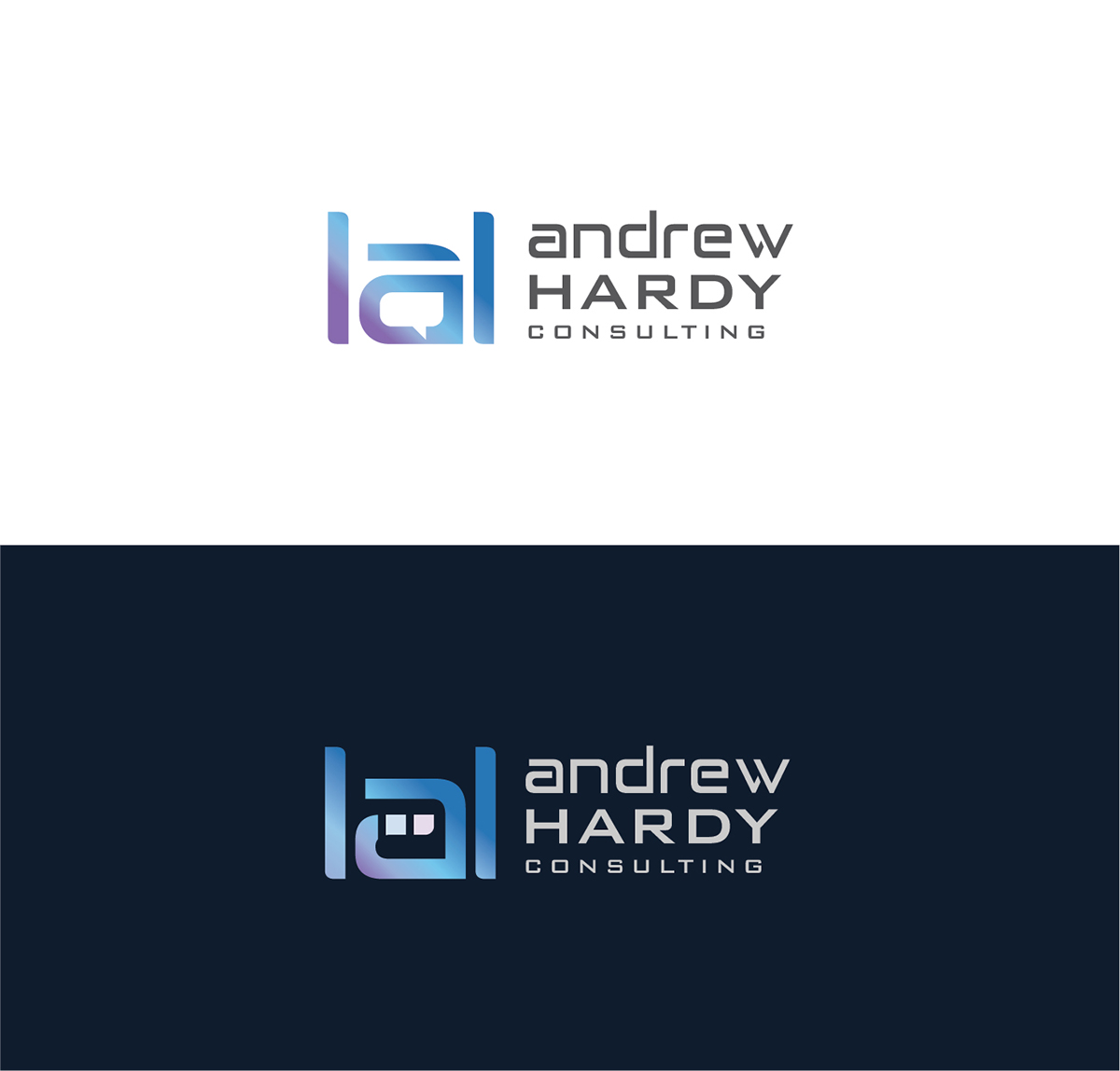 Logo Design by Muhammad Imran 3 for andrew hardy consulting | Design #15891818