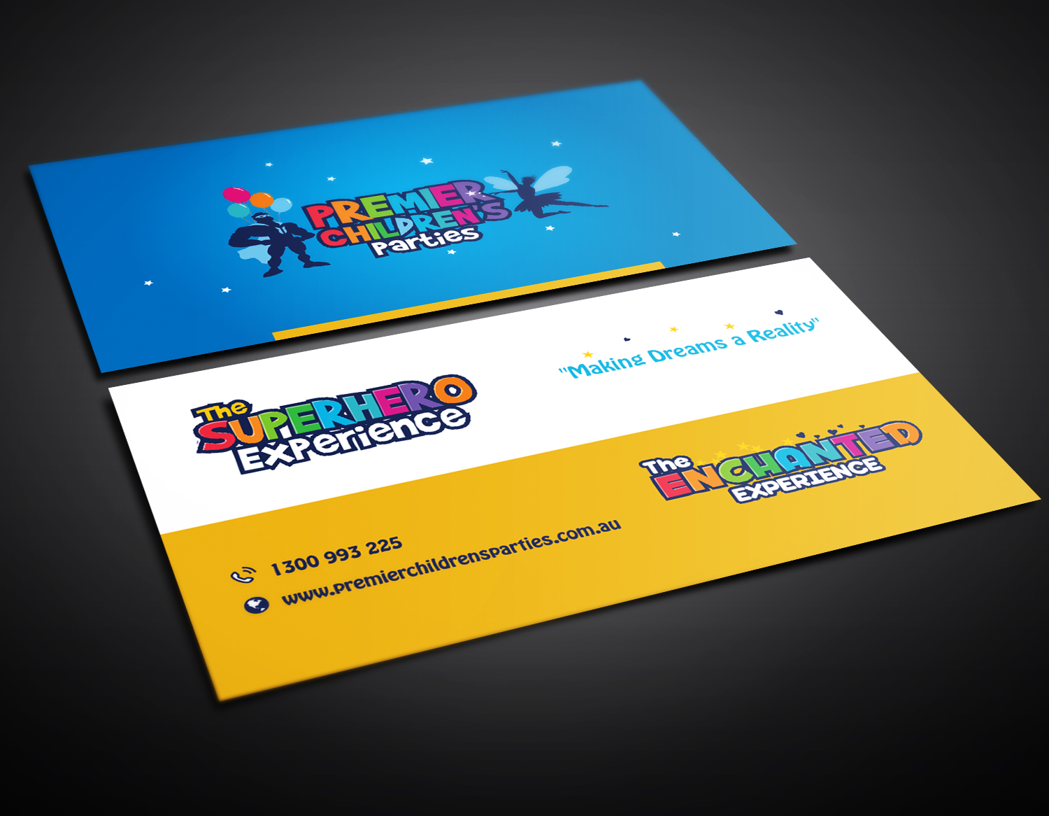 Business Card Design by Ni Oeuvre for Action Reaction Entertainment | Design #15896724