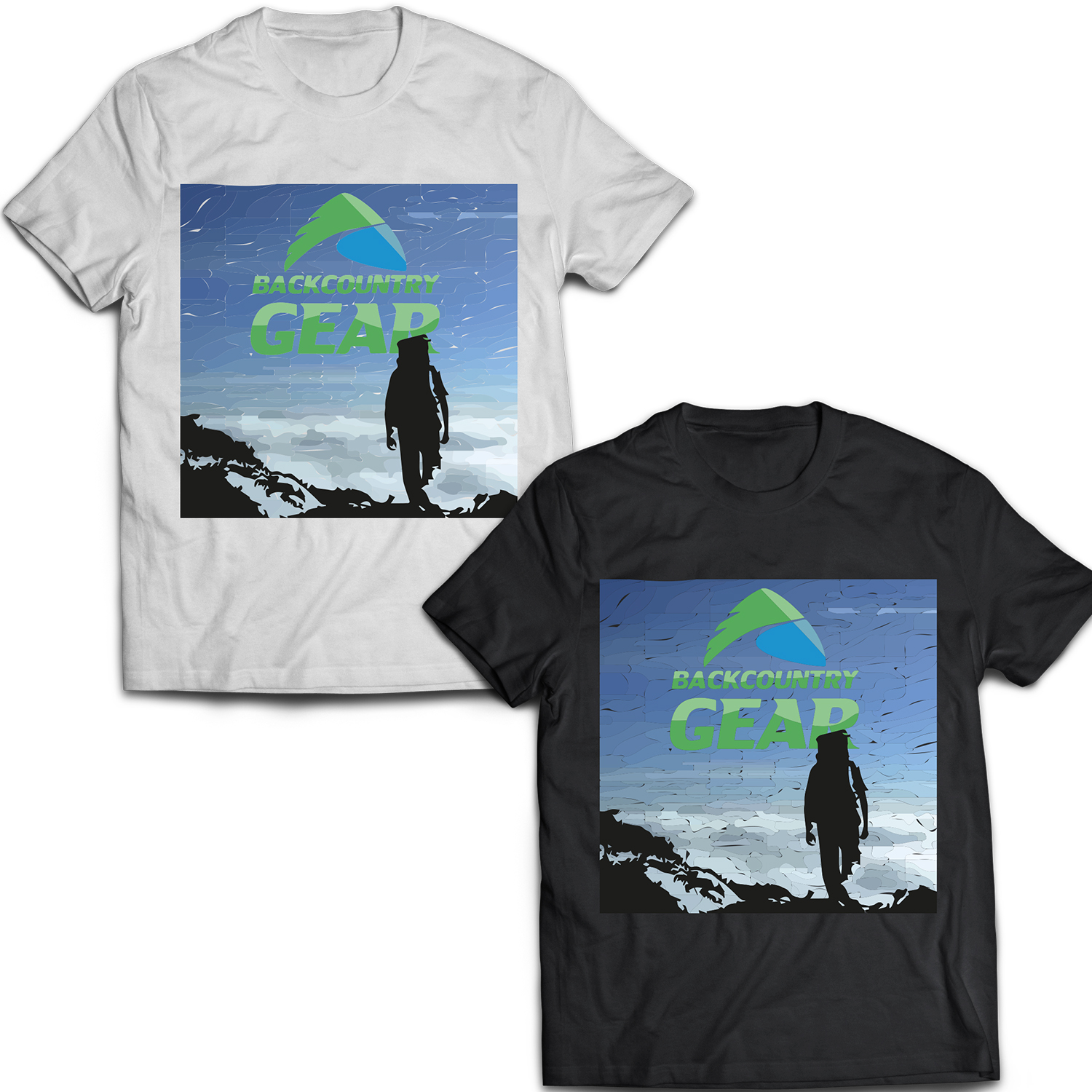 Design de T-shirt par mekhfioui pour Backcountry Gear | Design #15949628