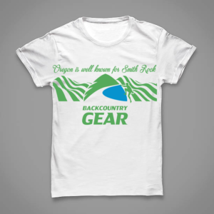 Design de T-shirt par creative gravity pour Backcountry Gear | Design : #15998056
