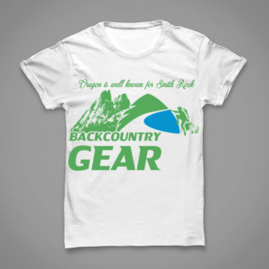 Design de T-shirt par creative gravity pour Backcountry Gear | Design : #15998176