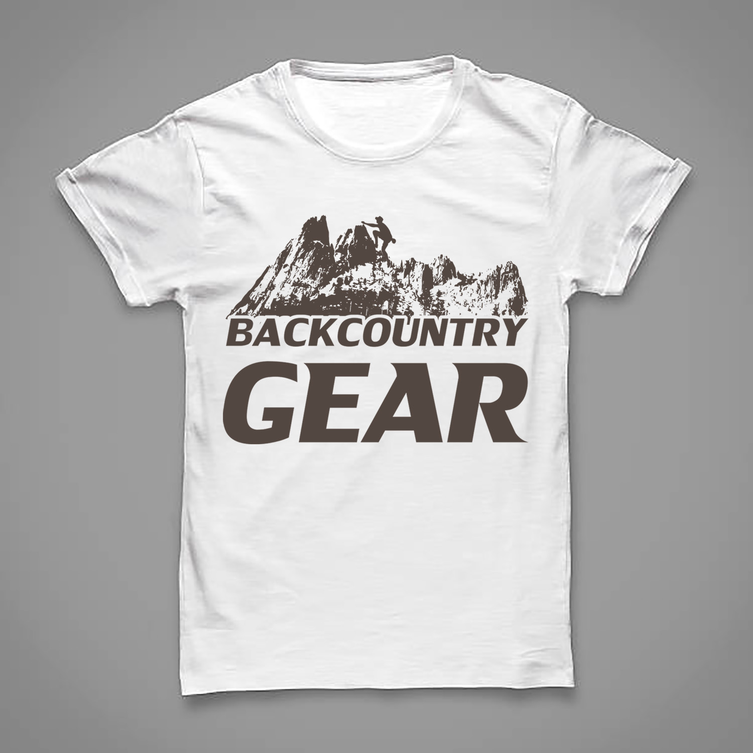 Diseño de Camiseta por creative gravity para Backcountry Gear | Diseño #16000707