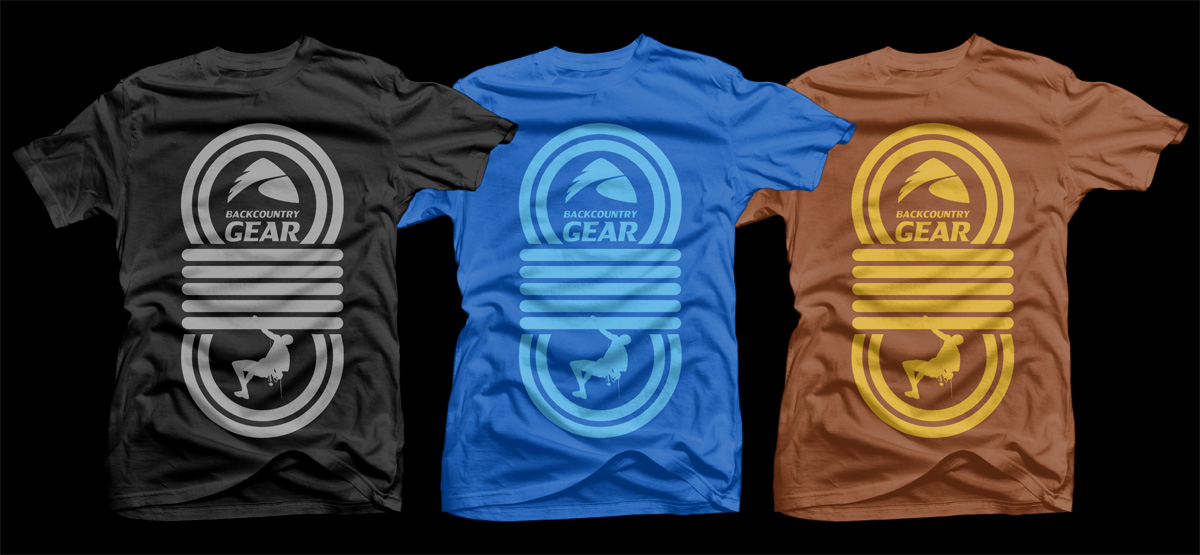 Design de T-shirt par D'Mono pour Backcountry Gear | Design #15978422
