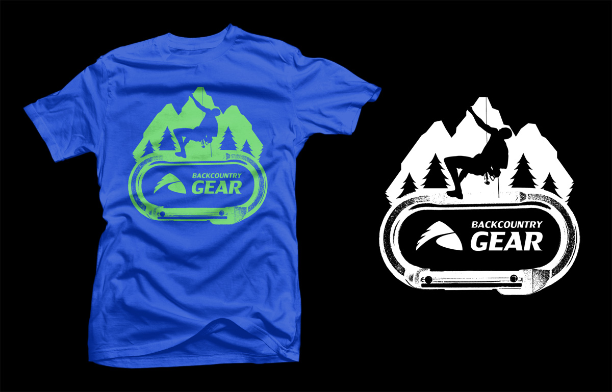 Diseño de Camiseta por D'Mono para Backcountry Gear | Diseño #15993446