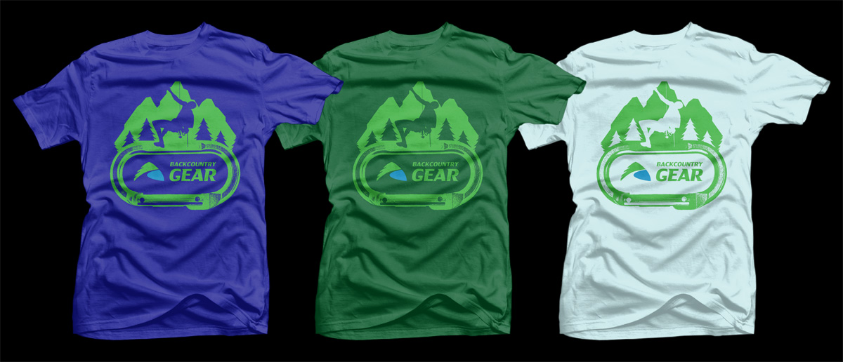 T-shirt Design by D'Mono for Backcountry Gear | Design #16002515