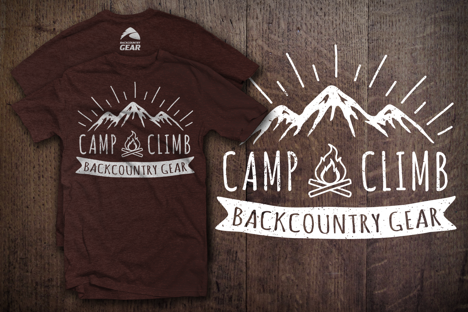 T-Shirt-Design von dan-D-dan für Backcountry Gear | Design #15996345