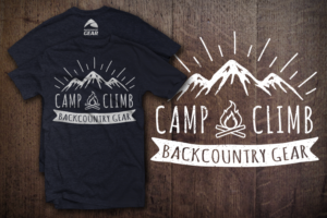 Design de T-shirt par dan-D-dan pour Backcountry Gear | Design : #15996392