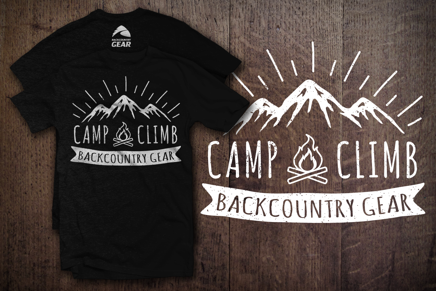 Diseño de Camiseta por dan-D-dan para Backcountry Gear | Diseño #15996412