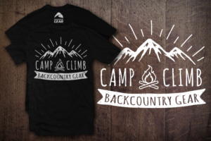 Design de T-shirt par dan-D-dan pour Backcountry Gear | Design : #15996412