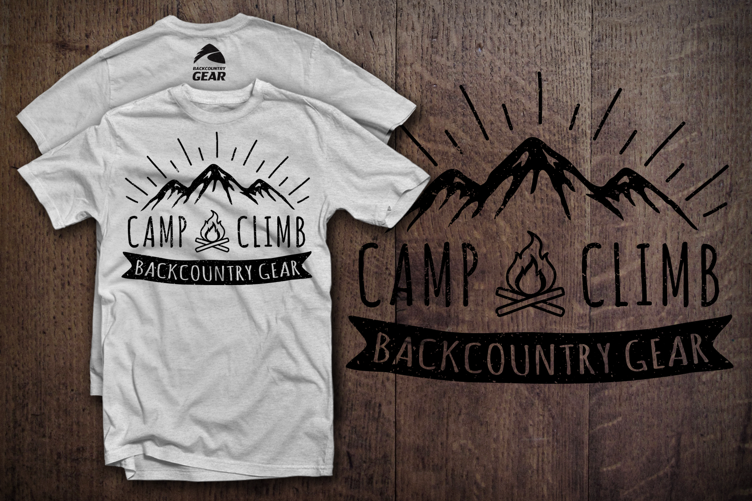 Design de T-shirt par dan-D-dan pour Backcountry Gear | Design #15996447
