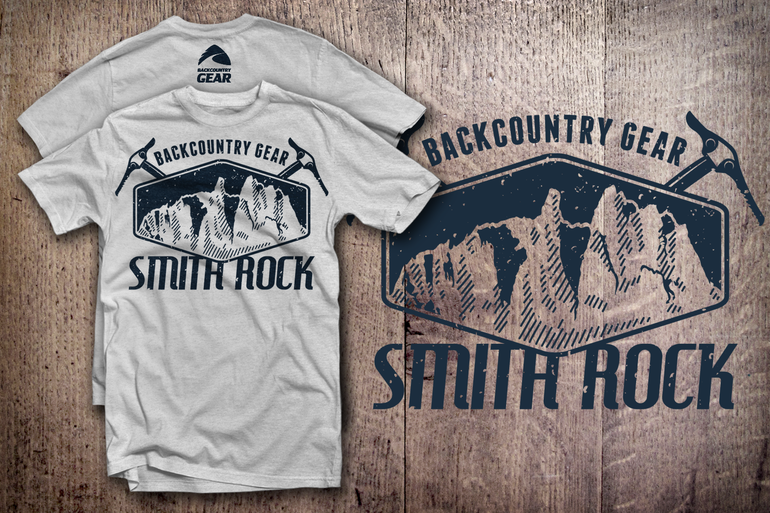 T-shirt Design by dan-D-dan for Backcountry Gear | Design #16006377