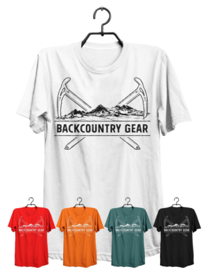 T-shirt Design by 777SKY for Backcountry Gear | Design: #15999920