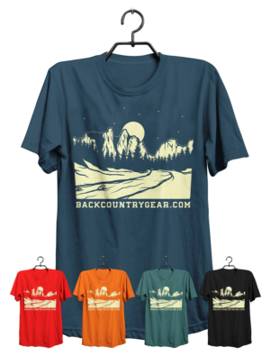 T-shirt Design by 777SKY for Backcountry Gear | Design: #15999973