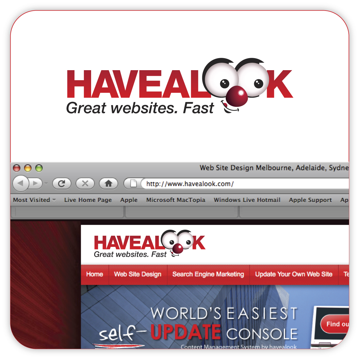 Logo-Design von Alistair Lawson für Havealook | Design #39036