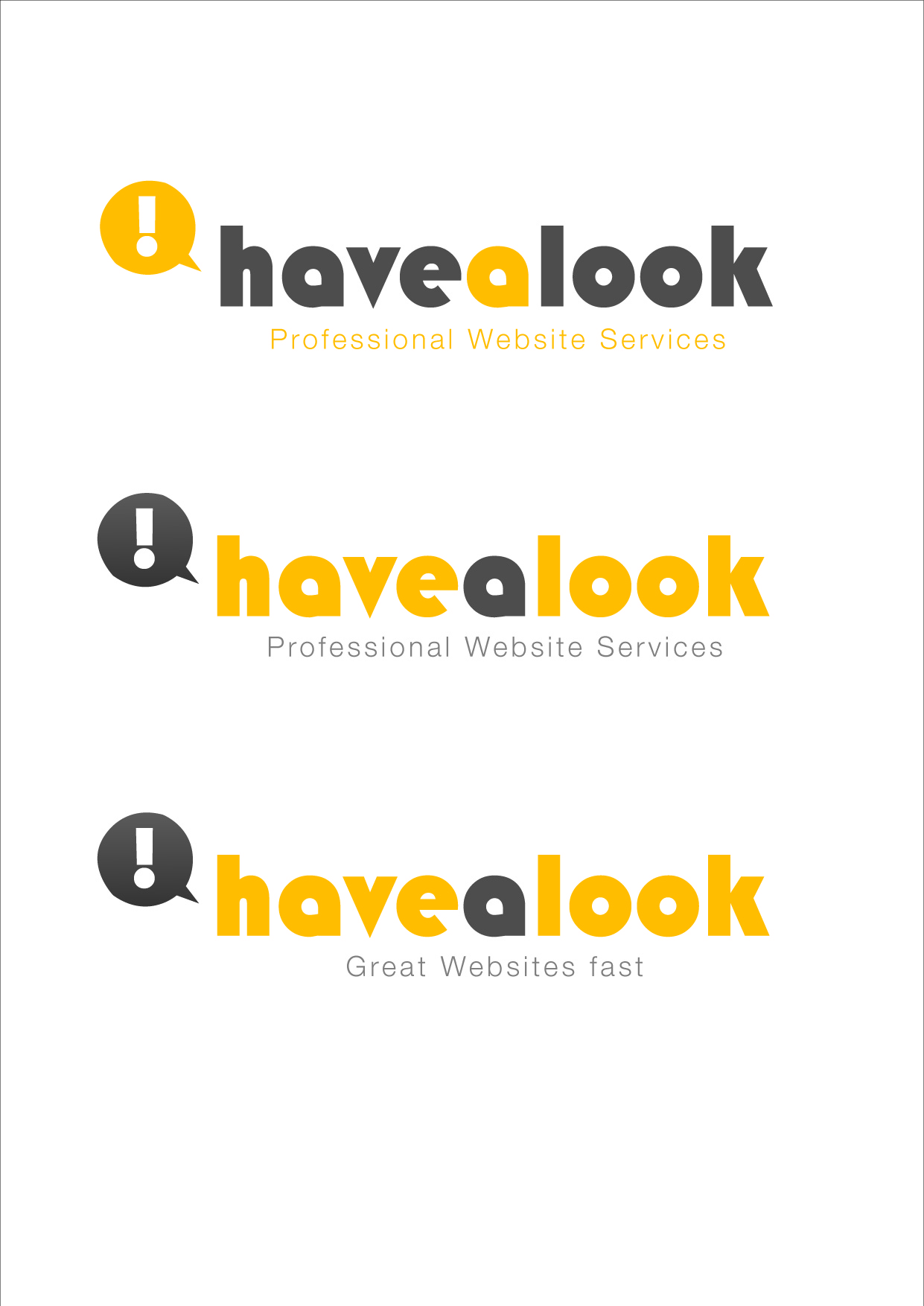 Logo Design by Justine Farmer for Havealook | Design #38773