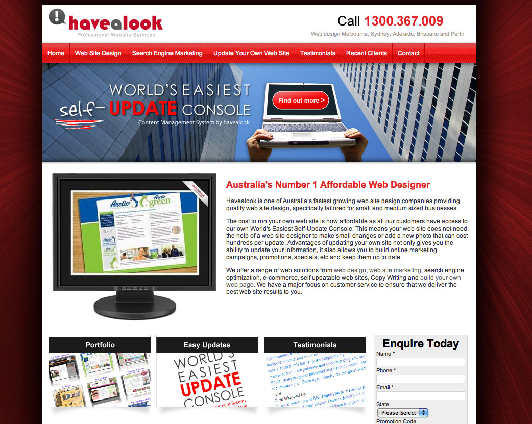 Logo Design by Justine Farmer for Havealook | Design #39092