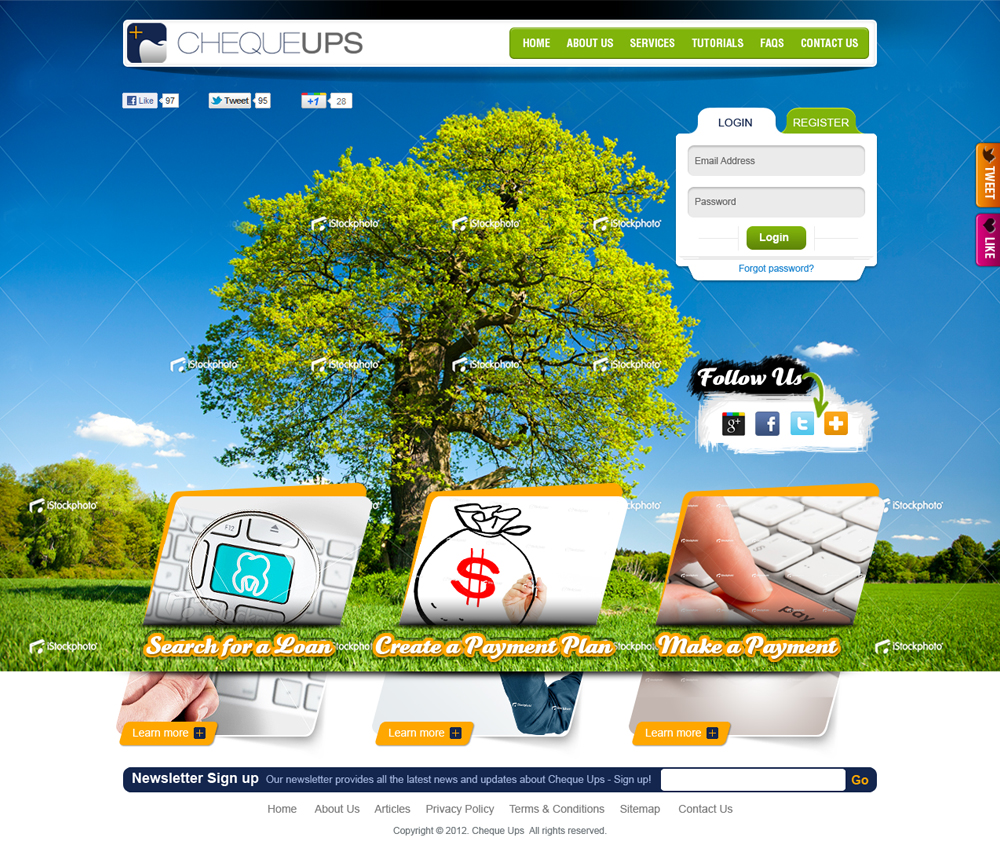 Diseño Web por Mayank Patel para este proyecto | Diseño #609177