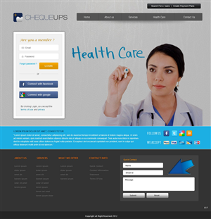 Web Design by pb for this project | Design: #594190