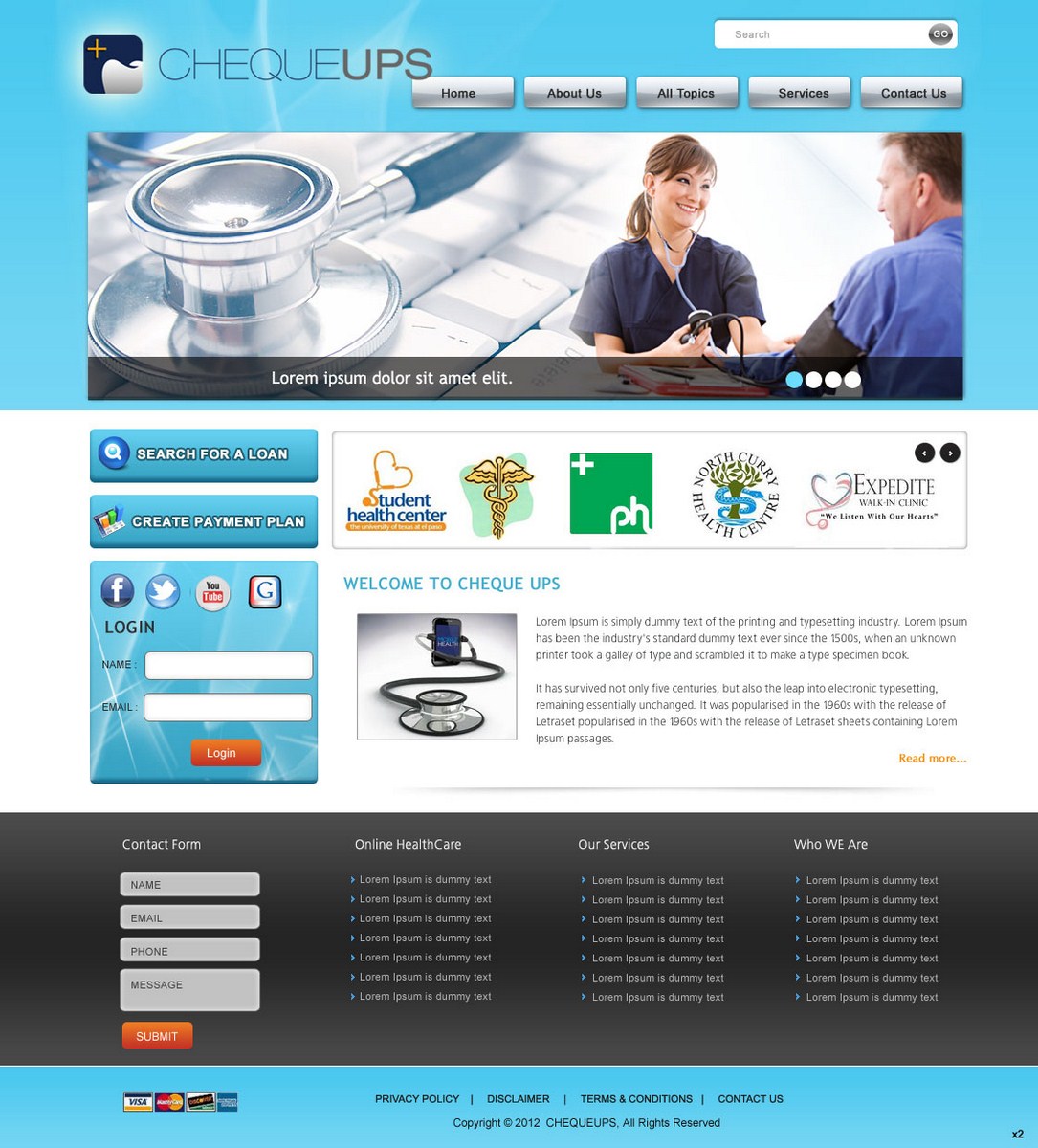 Web Design by pb for this project | Design #594193