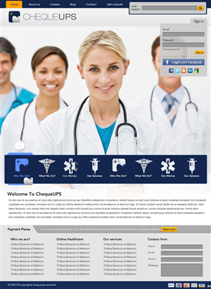 Web Design by pb for this project | Design: #594195
