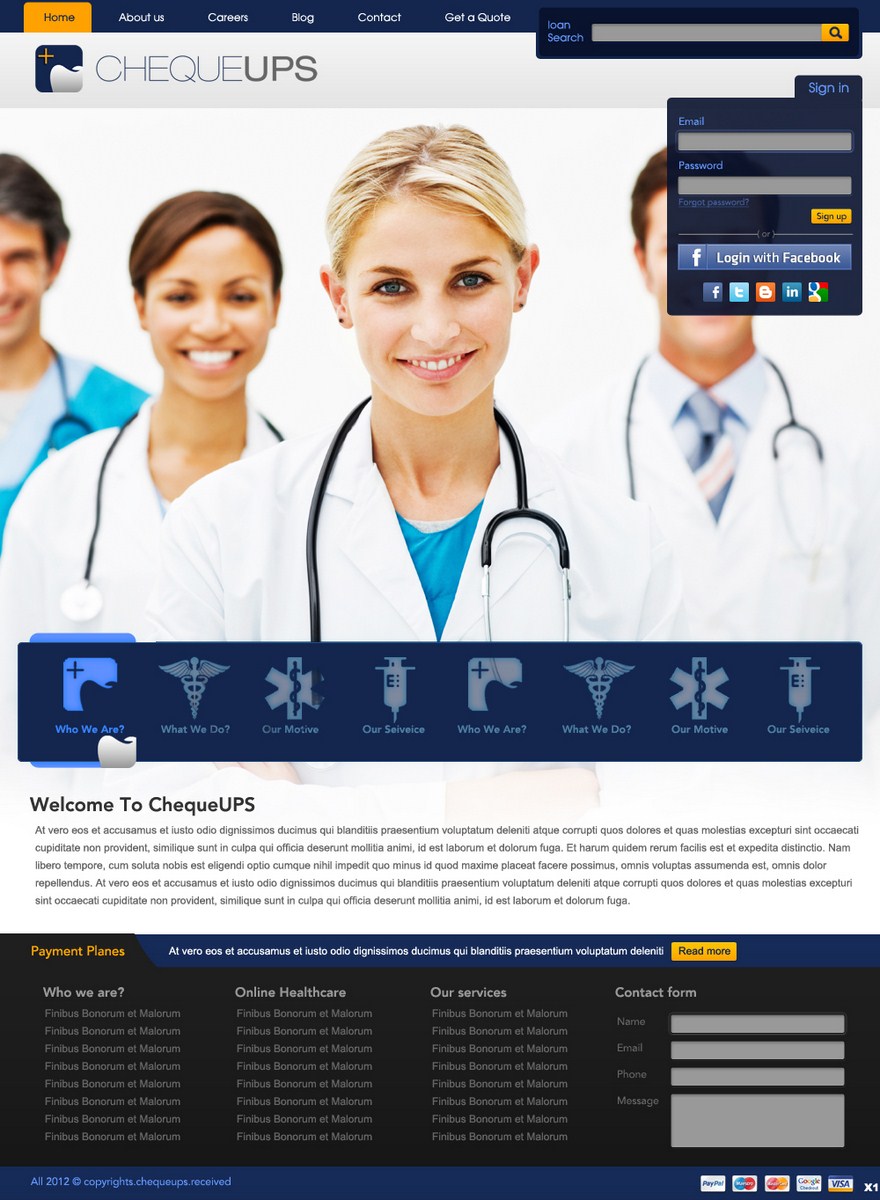 Web Design by pb for this project | Design #594200