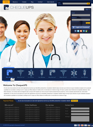 Web Design by pb for this project | Design: #594200
