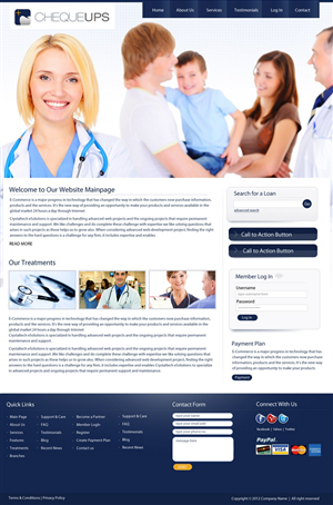 Web Design by pb for this project | Design: #594991
