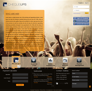 Web Design by pb for this project | Design: #617159