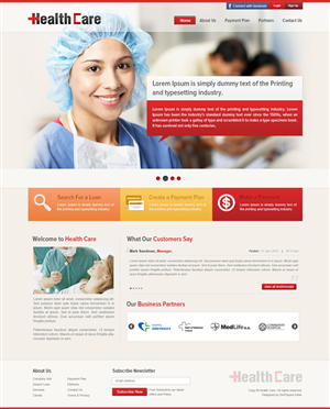 Web Design by the-lion-king for this project | Design: #593884